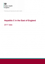 Hepatitis C in the East of England: 2017 data